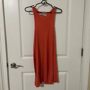 Coral free people tank dress